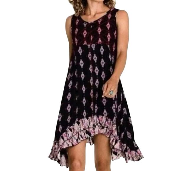 Raga Alice Sharkbite Hem Sleeveless Dress for Women in Blue, Size S New w/ Tag - Picture 1 of 11